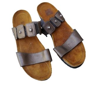 NAOT cork comfort sandals